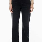 AGOLDE Black Criss Cross Jeans Size 23 Photo 2