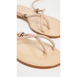 Amanu Kilimanjaro Sandals in Blush 39 New with Box Womens Wrap Flats Tan Size 8 Photo 4