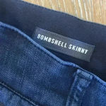 Torrid  Jeans Womens 22 Reg‎ Black Premium Stretch Bombshell Skinny Distressed Photo 2