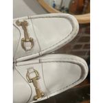 Born Women's Ardsley Preppy Loafer Leather White 8.5 Business Casual Officewear Size 7.5 Photo 3