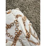 Anthropologie Maeve Linen Blend Palazzo Pants Womens Sz 4 Wide Leg Chain Print Photo 9