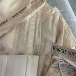 Maggie Sotero Ivory Lace Overlay Wedding Dress Cap Sleeve V Photo 11