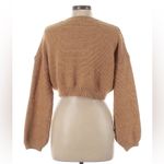 Nasty Gal  cropped balloon sleeve sweater size s/m Photo 2