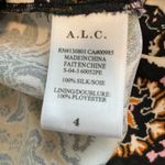 ALC Frank A.L.C. floral print silk dress sz 4 Photo 5