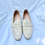 J.Crew  | RYAN FORMAL LEATHER CREAM BLUSH SLIP ON PENNY LOAFERS SIZE 7 Photo 1