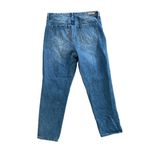 BLANK NYC  The Madison High Rise Crop Button Fly Jeans | Medium Blue | 29 Photo 1