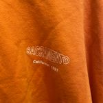 Sacramento Cinch Bottom Pullover Orange Size XL Photo 3
