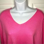 Red Dress Miracle I’ll Wait For You Relaxed Dolman Knit Sweater Top Pink ML Pink Size L Photo 6