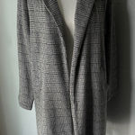 MELLODAY  Black and White Plaid Blazer Photo 0