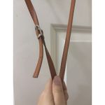 Vera Pelle Green BROWN Leather Purse  Italian Crossbody Handbag Photo 7