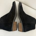 Very Volatile  Aldworth Boots Casual Back Zip Ankle Bootie Black Suede Boho 8 Photo 4