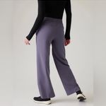 Athleta - Stride Pant Wide Leg Purple Casual Comfort Photo 1