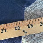 Saks 5th Avenue Saks Fifth Avenue Silk Cashmere Ruffle Collar Sweater Sz 2X Blue Quiet Luxury Photo 4