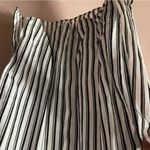 BCBGMAXAZRIA  White Striped Long Sleeve Maxi Shirt Dress Size XXS NWT Photo 8