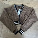 Urban Outfitters brand new outfitter vintage cardigan sweater brown xs with tags  Photo 0