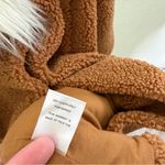 Show Me Your Mumu Stay Warm Jacket in Mocha Faux Fur Sherpa With Faux Fur Size M Photo 12