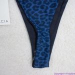 NEW Acacia Mateo bikini bottom‎ leopard animal print blue Amur, M Blue Size M Photo 10