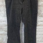 Chico's Platinum Womens 2 (US 12) Jeans Denim Bootcut Regular Mid Rise Black Photo 0