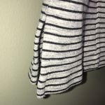 Duluth Trading Co Women’s Striped Gray and Black Long Sleeve Sweater Dress Size L Photo 4