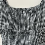 Gap NWT  Black and White Gingham Mini Dress small petite Photo 4