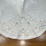 Michaelangelo Fabulous NEW Vintage 90s  Embroidered Satin Wedding Gown! Photo 7
