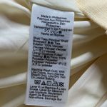 J.Crew Cuffed Wide Leg Yellow Trouser in Luster Canvas 14 New with Small Flaw Photo 9