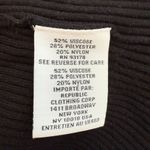 Magaschoni Long Sleeve Mock Neck Knit Sweater Dress Women's Medium Black Slits Photo 12