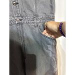 Ariat  Real Denim Gray Button Front Sleeveless Jumpsuit Womens XL Photo 4