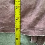 Urban Outfitters  Goldmine Velvet Surplice Romper Blush Mauve Size M Photo 7