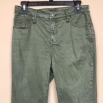 Chico's Chico’s Women’s So Slimming Girlfriend Slim Leg Ankle Olive Green Pants Photo 1