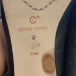 Corso Como  Black Leather Heels Size 8.5M 3” Heel EUC #3041 Photo 5
