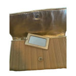 Cole Haan  Beige Woven Light Trim Envelope Clutch Bag Photo 2