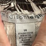 Madison Leigh Women's Size 14 Brown Floral Midi Sundress Summer Casual Photo 11