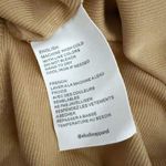 Elodie x NORDSTROM | NWT Ribbed Bodysuit Camel Snap Closure High Neck | Medium Photo 7