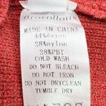 Minimalist Turtleneck Bodycon Sweater Dress Womens XL Red Mobwife Corporate Knit Photo 7