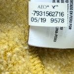 American Eagle Amazingly Soft Mustard Yellow Crewneck Sweatshirt Size Small Photo 7
