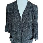 Abercrombie & Fitch Womens Polka Dot Open Pocket Cardigan Blazer Jacket - XS / S Photo 0