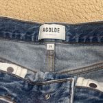 AGOLDE Cutoff Denim Shorts Photo 2