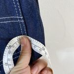 Vintage Round House Overalls Patchwork Grunge Work 80s USA Blue Size undefined Photo 11