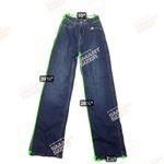 Size 23S / 000S Women's Hollister Ultra High Rise Dad Jean Blue Photo 3