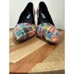 Dee Keller Pumps Multi Color Snake Skin Embossed Pointed Toe Italy Sz.40 Leather Pink Size 9 Photo 7