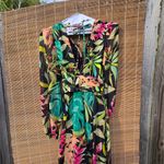 PatBO Tropicalia Cutout Maxi Dress Small Green Photo 14
