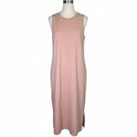 Madewell Organic Cotton Crewneck Tank Midi Dress Jersey Knit Casual Sz XS Soft Photo 10