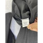 Ny Collection  Women's Bodysuit Ribbed 3/4 Sleeve Solid Black Medium Photo 3