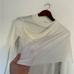 NWOT Aya Muse White Long Sleeve scarf Dress Photo 3