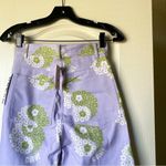 Lisa Says Gah LSG Jean UO Exclusive Printed Robyn Yin Yang Floral Peace Lavender Retro 25 NWT Photo 3