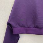 Nike Sportswear City Ready Fleece Crewneck Crop Sweatshirt Purple Size M Photo 10