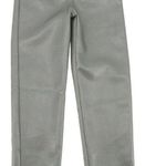 Wilfred Aritzia  Melina High Waisted Vegan Leather Gray Pants 2 Photo 2