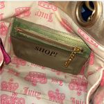 Juicy Couture Y2K 2000s green and pink striped shoulder /handbag Photo 5