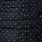 Charter Club  Vest Quilted Puffer Snap Closure Black Polka Dot Women’s Size PXL Photo 8